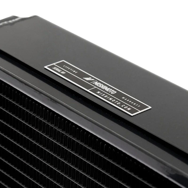 Mishimoto Universal Drag Race Performance Aluminum Radiator - Black - Additional View 8