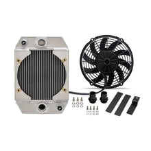 Load image into Gallery viewer, Mishimoto Universal Drag Race Performance Aluminum Radiator - Natural - Main Product View