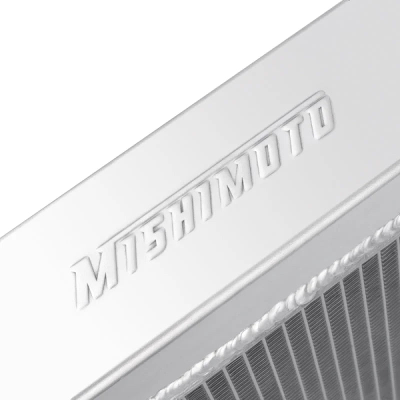 Mishimoto Universal Dual Pass Race Radiator 27x19x3 Inches Aluminum Radiator - Installation View
