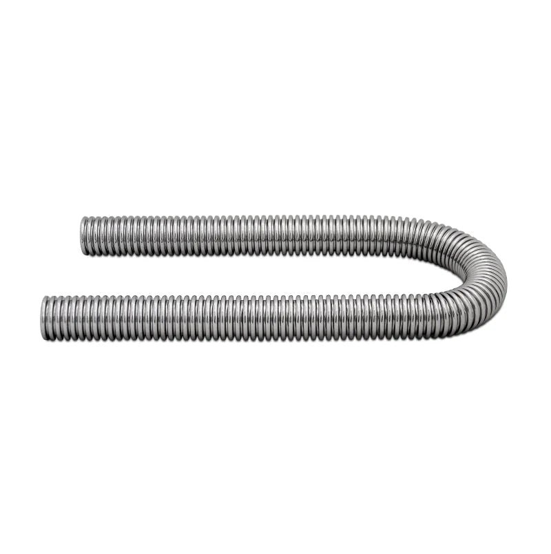 Mishimoto Universal Flexible Radiator Hose Kit Chrome - Installation View