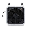 Load image into Gallery viewer, Mishimoto Universal Heat Exchanger Kit - With Integrated 1 x 12in Brushless Fan - Side View