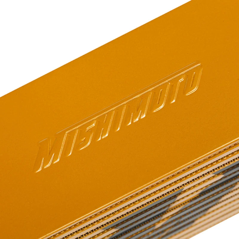 Mishimoto Universal Intercooler - J-Line Gold - Installation View