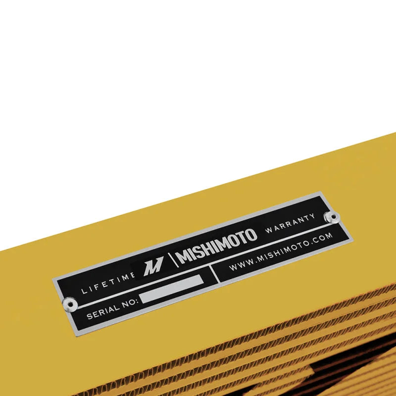 Mishimoto Universal Intercooler S-Line - Gold - Installation View