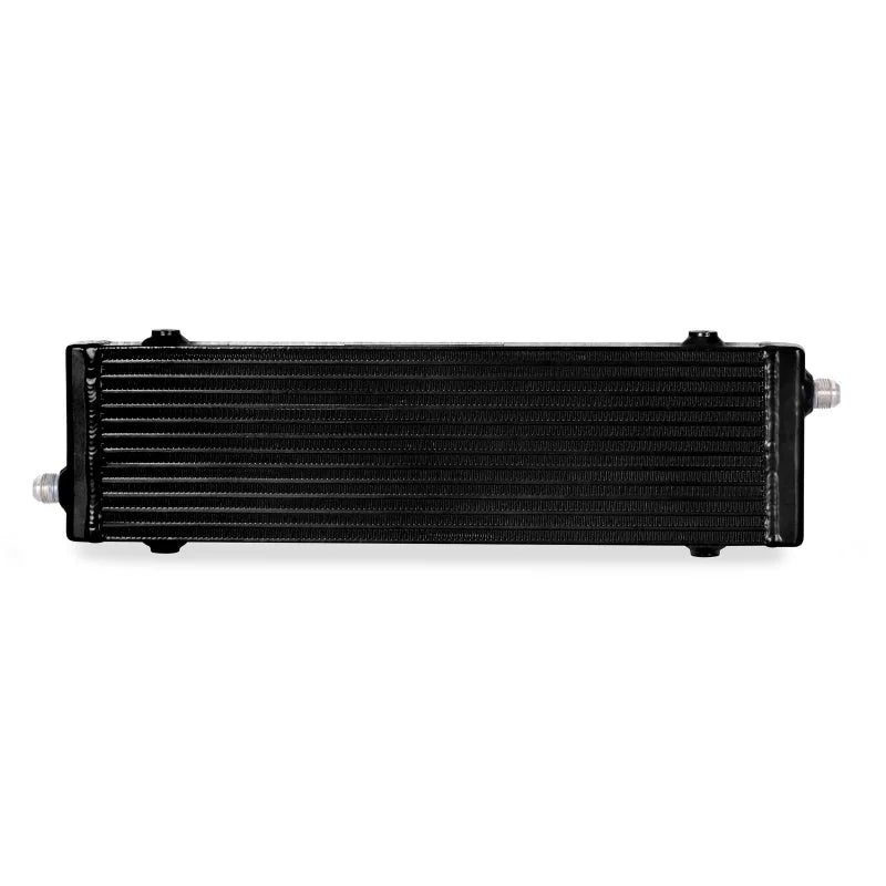 Mishimoto Universal Large Bar and Plate Cross Flow Black Oil Cooler - Side View
