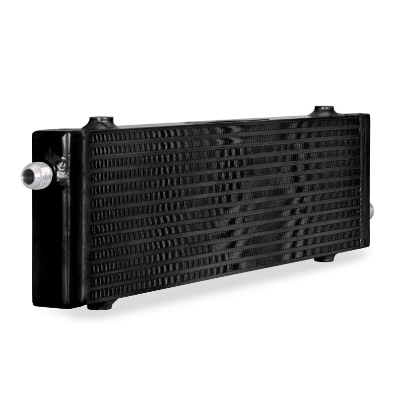Mishimoto Universal Large Bar and Plate Cross Flow Black Oil Cooler - Installation View