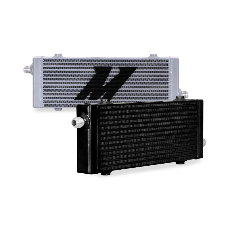 Mishimoto Universal Medium Bar and Plate Cross Flow Black Oil Cooler - Main Product View