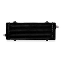 Load image into Gallery viewer, Mishimoto Universal Medium Bar and Plate Cross Flow Black Oil Cooler - Back View