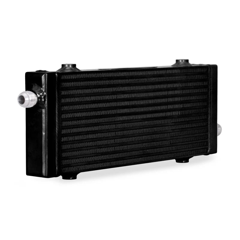 Mishimoto Universal Medium Bar and Plate Cross Flow Black Oil Cooler - Installation View