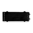 Load image into Gallery viewer, Mishimoto Universal Medium Bar and Plate Dual Pass Black Oil Cooler - Back View