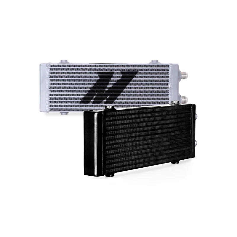 Mishimoto Universal Medium Bar and Plate Dual Pass Silver Oil Cooler - Main Product View