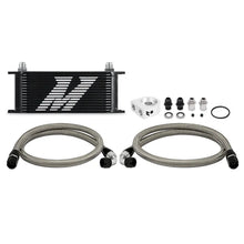 Load image into Gallery viewer, Mishimoto Universal Oil Cooler Kit 16-Row Black - Main Product View