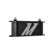 Load image into Gallery viewer, Mishimoto Universal Oil Cooler Kit 16-Row Black - Back View
