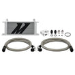 Load image into Gallery viewer, Mishimoto Universal Oil Cooler Kit 16-Row Silver - Main Product View
