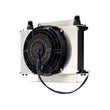 Load image into Gallery viewer, Mishimoto Universal Oil Cooler Kit 25-Row Cooler and 1x 8in Fan - Back View