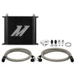 Load image into Gallery viewer, Mishimoto Universal Oil Cooler Kit 34-Row Black - Main Product View