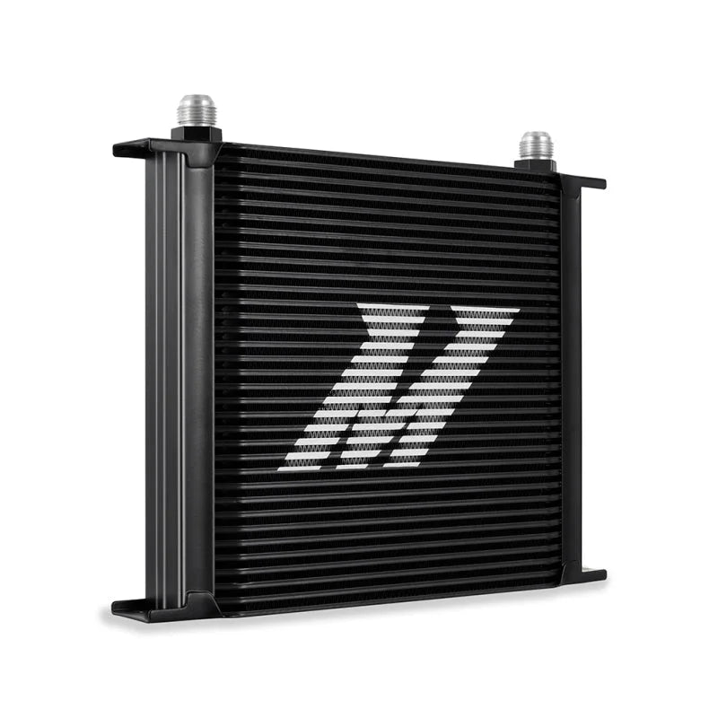 Mishimoto Universal Oil Cooler Kit 34-Row Black - Back View