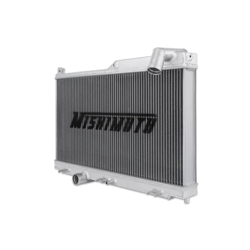 Mishimoto Universal Radiator 25x16x3 Inches Aluminum Radiator - Side View
