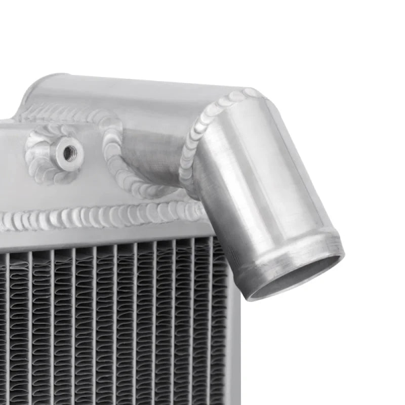 Mishimoto Universal Radiator 25x16x3 Inches Aluminum Radiator - Back View