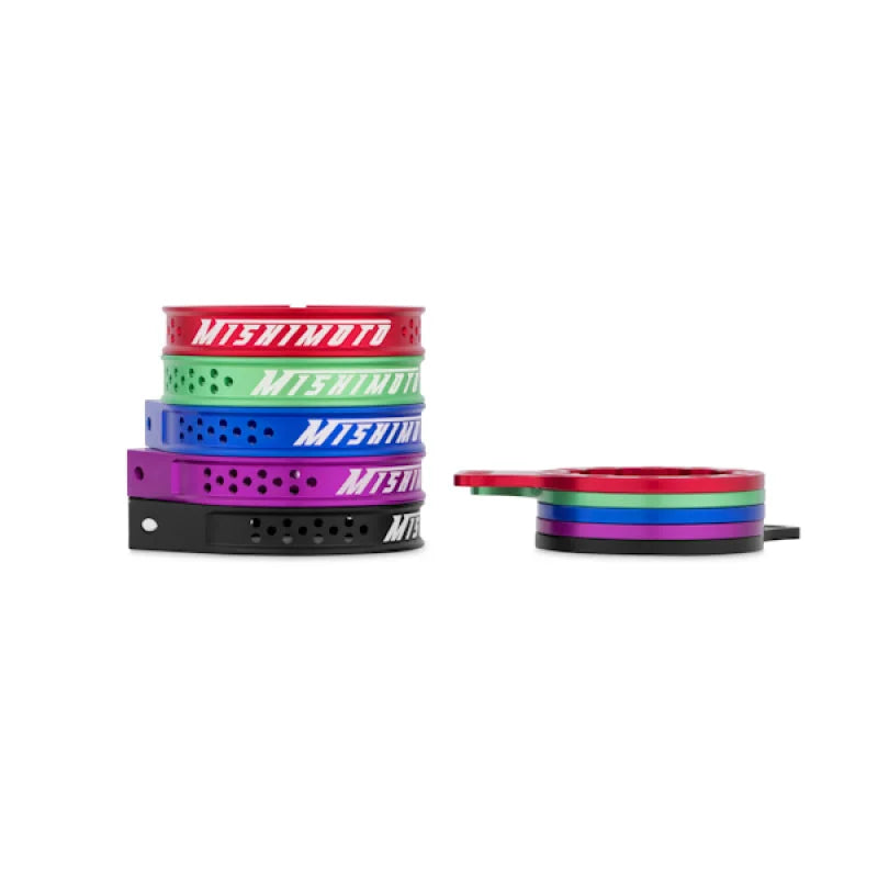 Mishimoto Universal Replacement Bracket Set for Baffled Oil Catch Can - Black - Main Product View