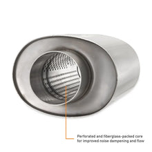 Load image into Gallery viewer, Mishimoto Universal Resonator with 2.5in Inlet/Outlet - Brushed - Installation View