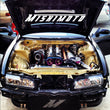 Load image into Gallery viewer, Mishimoto Universal Silver R Line Intercooler Overall Size: 31x12x4 Core Size: 24x12x4 Inlet / Outle - Additional View 7