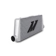 Load image into Gallery viewer, Mishimoto Universal Silver S Line Intercooler Overall Size: 31x12x3 Core Size: 23x12x3 Inlet / Outle - Side View