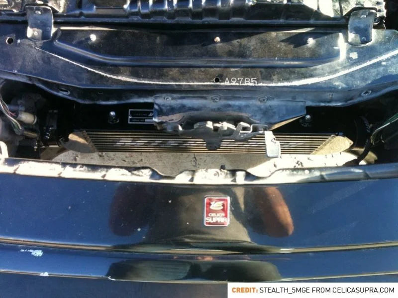 Mishimoto Universal Silver Z Line Bar & Plate Intercooler - Installation View