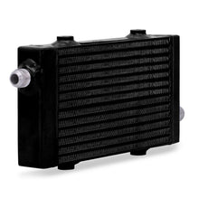 Load image into Gallery viewer, Mishimoto Universal Small Bar and Plate Cross Flow Black Oil Cooler - Back View