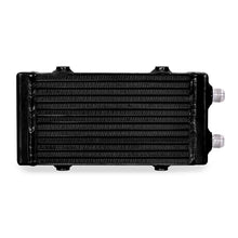 Load image into Gallery viewer, Mishimoto Universal Small Bar and Plate Dual Pass Black Oil Cooler - Side View