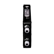 Load image into Gallery viewer, Mishimoto Universal Small Bar and Plate Dual Pass Black Oil Cooler - Back View