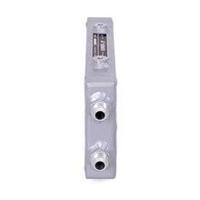 Load image into Gallery viewer, Mishimoto Universal Small Bar and Plate Dual Pass Silver Oil Cooler - Back View