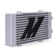 Load image into Gallery viewer, Mishimoto Universal Small Bar and Plate Dual Pass Silver Oil Cooler - Installation View