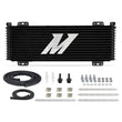 Load image into Gallery viewer, Mishimoto Universal Stacked Plate Trans Cooler 13 Row Black - Main Product View