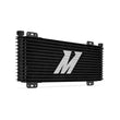 Load image into Gallery viewer, Mishimoto Universal Stacked Plate Trans Cooler 13 Row Black - Back View