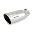 Load image into Gallery viewer, Mishimoto Universal Steel Muffler Tip 4in Inlet 6in Outlet Polished - Main Product View