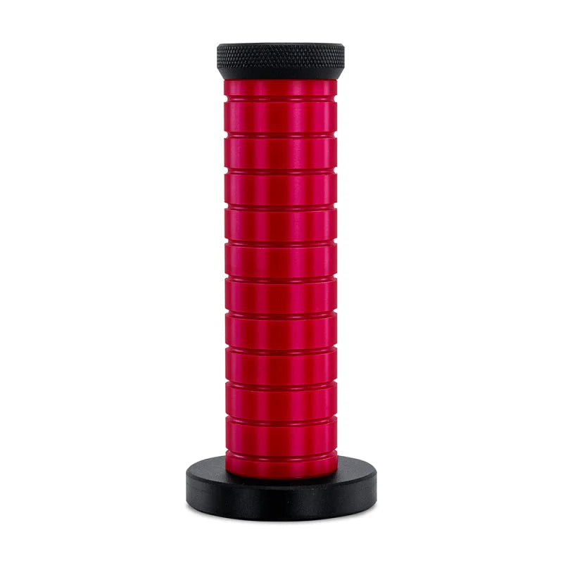 Mishimoto Weighted Grip Shift Knob - Black / Red - Main Product View