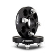 Load image into Gallery viewer, Mishimoto Wheel Spacers - 4x100 - 56.1 - 15 - M12 - Black - Main Product View