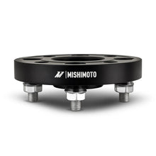 Load image into Gallery viewer, Mishimoto Wheel Spacers - 4x100 - 56.1 - 35 - M12 - Black - Side View