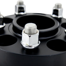 Load image into Gallery viewer, Mishimoto Wheel Spacers - 5X114.3 / 70.5 / 15 / M14 - Black - Additional View 5