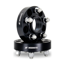Load image into Gallery viewer, Mishimoto Wheel Spacers - 5X114.3 / 70.5 / 40 / M14 - Black - Main Product View