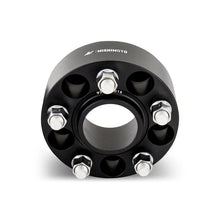 Load image into Gallery viewer, Mishimoto Wheel Spacers - 5x100 - 56.1 - 50 - M12 - Black - Back View