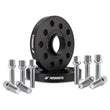 Load image into Gallery viewer, Mishimoto Wheel Spacers - 5x112 - 57.1 - 20 - M14 - Black - Main Product View