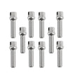 Load image into Gallery viewer, Mishimoto Wheel Spacers - 5x112 - 57.1 - 20 - M14 - Black - Side View