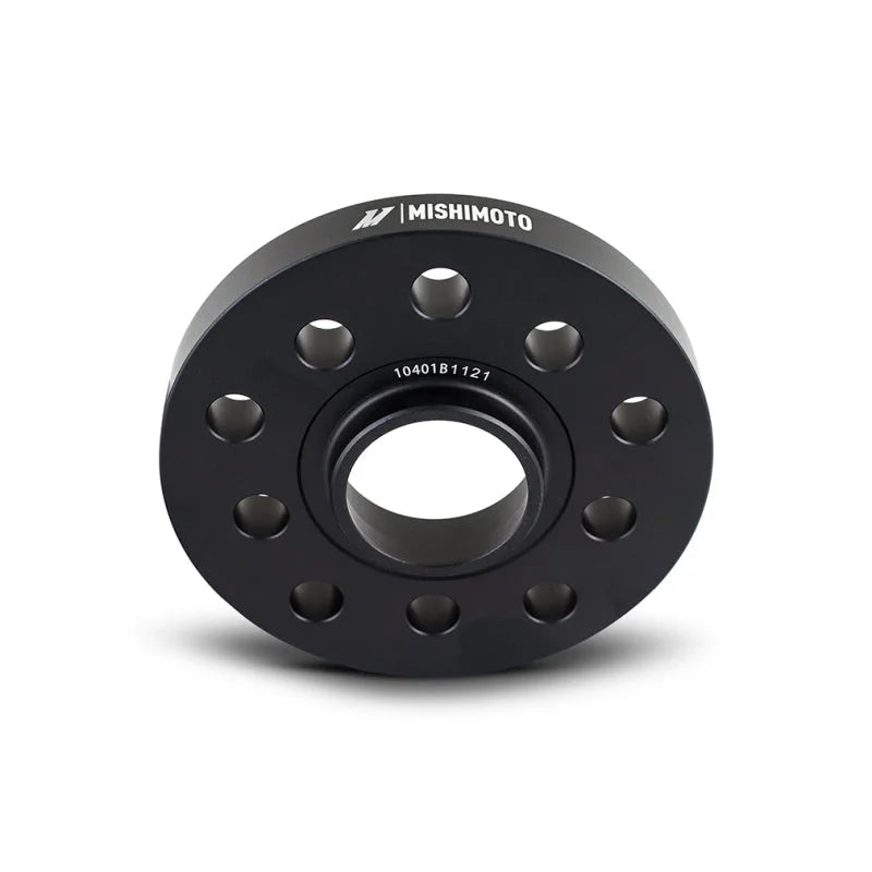 Mishimoto Wheel Spacers - 5x112 - 57.1 - 20 - M14 - Black - Additional View 5