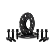 Load image into Gallery viewer, Mishimoto Wheel Spacers - 5x112 - 66.5 - 10 - M14 - Black - Main Product View
