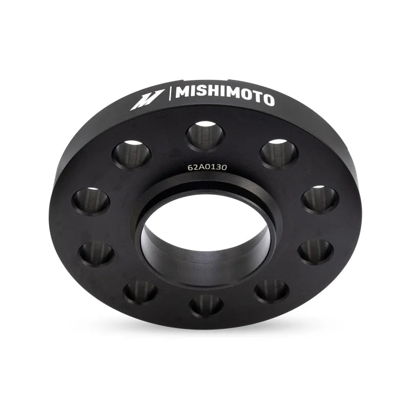 Mishimoto Wheel Spacers - 5x112 - 66.5 - 20 - M14 - Black - Side View
