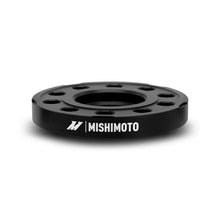 Load image into Gallery viewer, Mishimoto Wheel Spacers - 5x112 - 66.5 - 20 - M14 - Black - Additional View 6