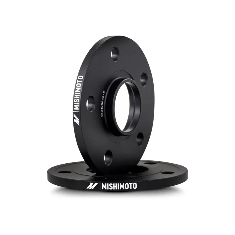 Mishimoto Wheel Spacers - 5x120 - 64.1 CB - M14 x1.5 - 15mm - BK - Main Product View