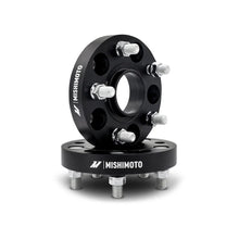 Load image into Gallery viewer, Mishimoto Wheel Spacers - 5x120 - 64.1 CB - M14 x1.5 - 50mm - BK - Main Product View