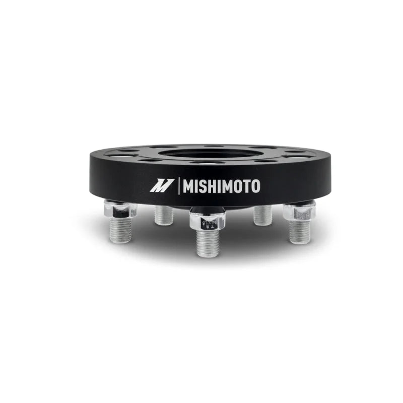 Mishimoto Wheel Spacers - 5x120 - 64.1 CB - M14 x1.5 - 50mm - BK - Side View